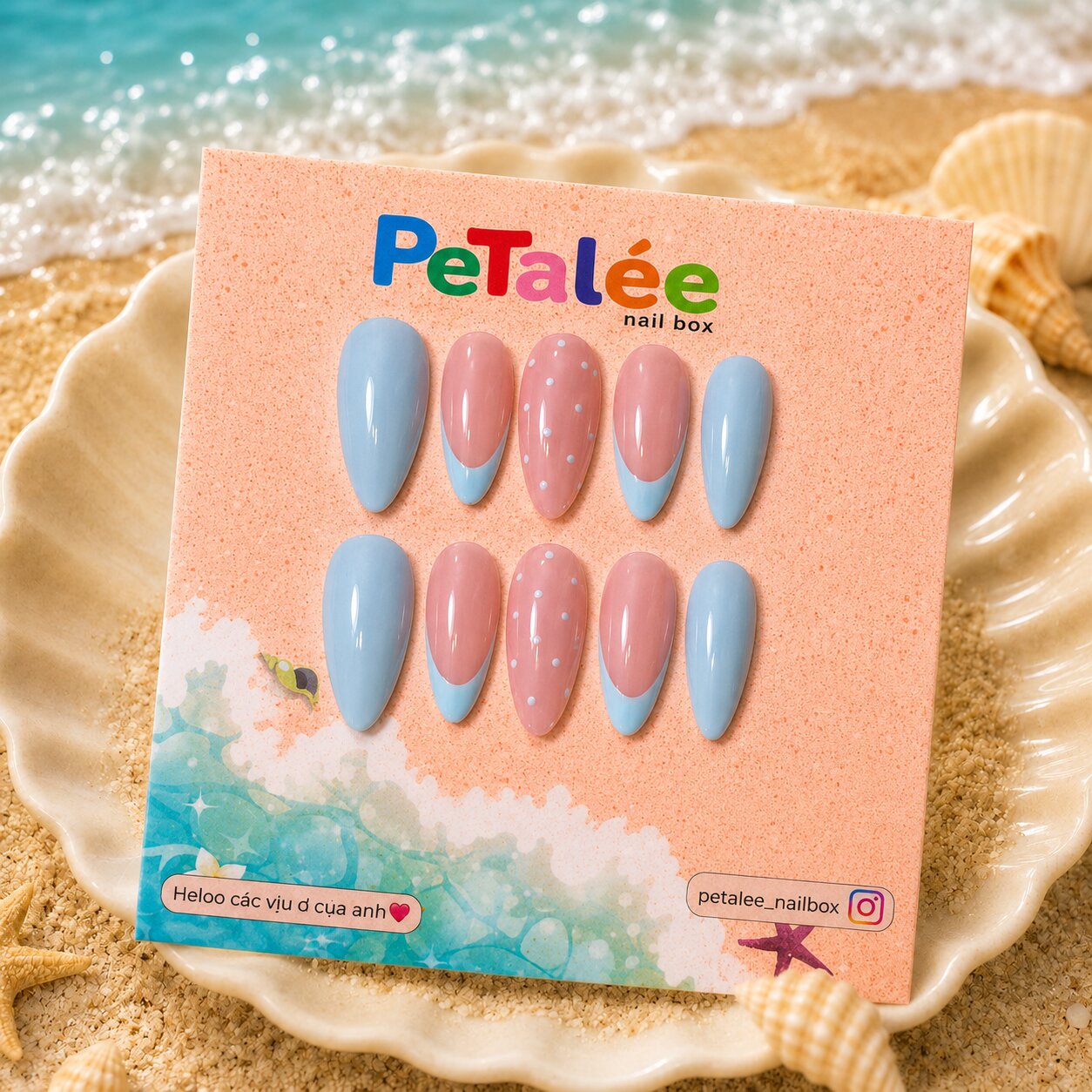 Petalée Kẹo Bông Biển Xanh